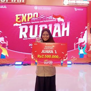 Widya Anastasya Raih Juara I pada Perlombaan Rangking 1 CBP Rupiah